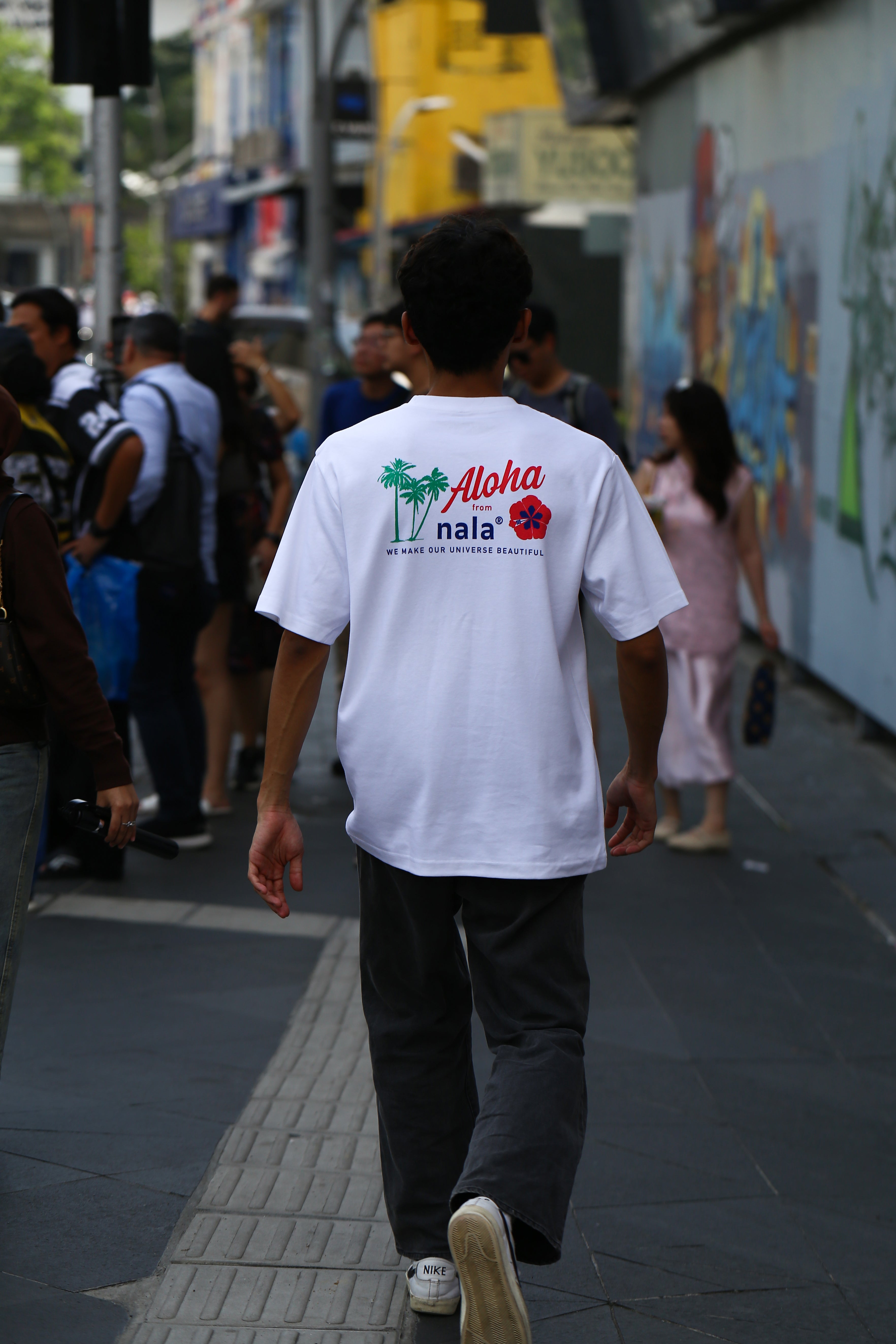 T-Shirt Aloha - White