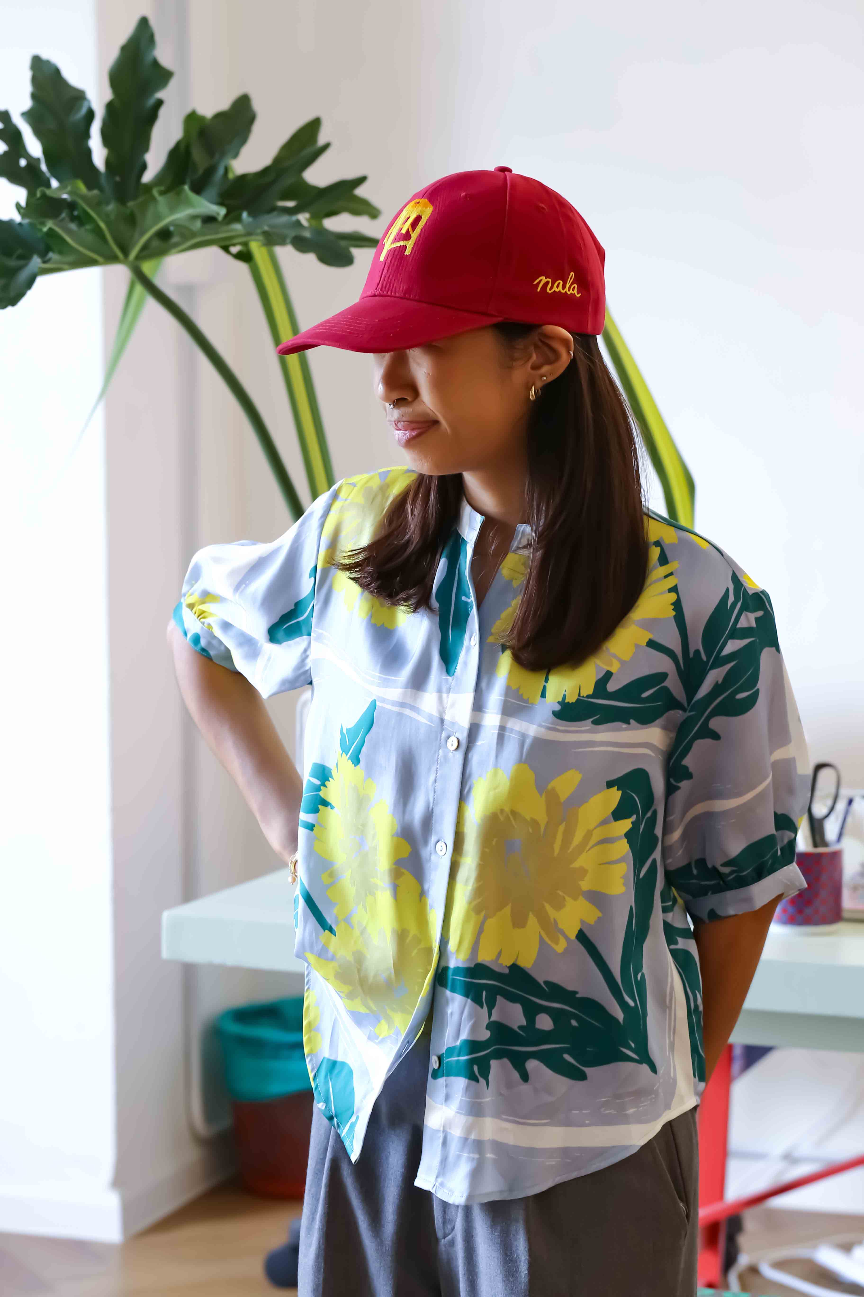 Sila Duduk Cap - Red