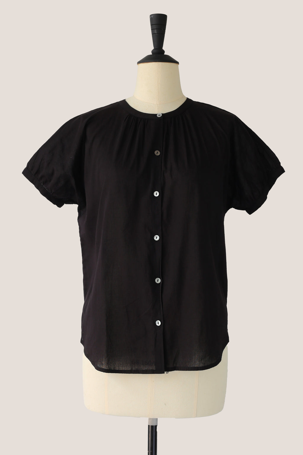 Button Up Top - Black