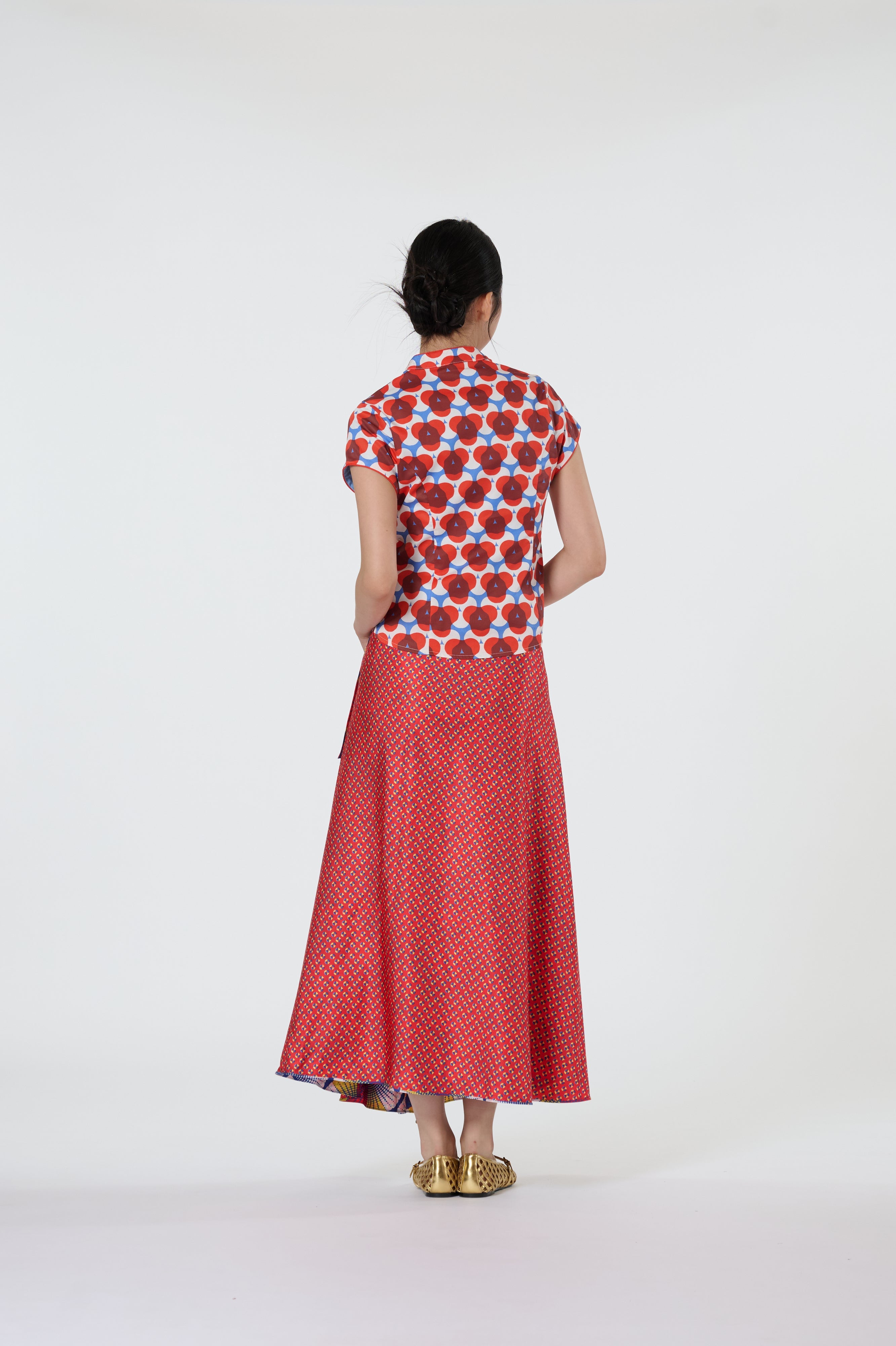 Chinese Top - Love On Top Red