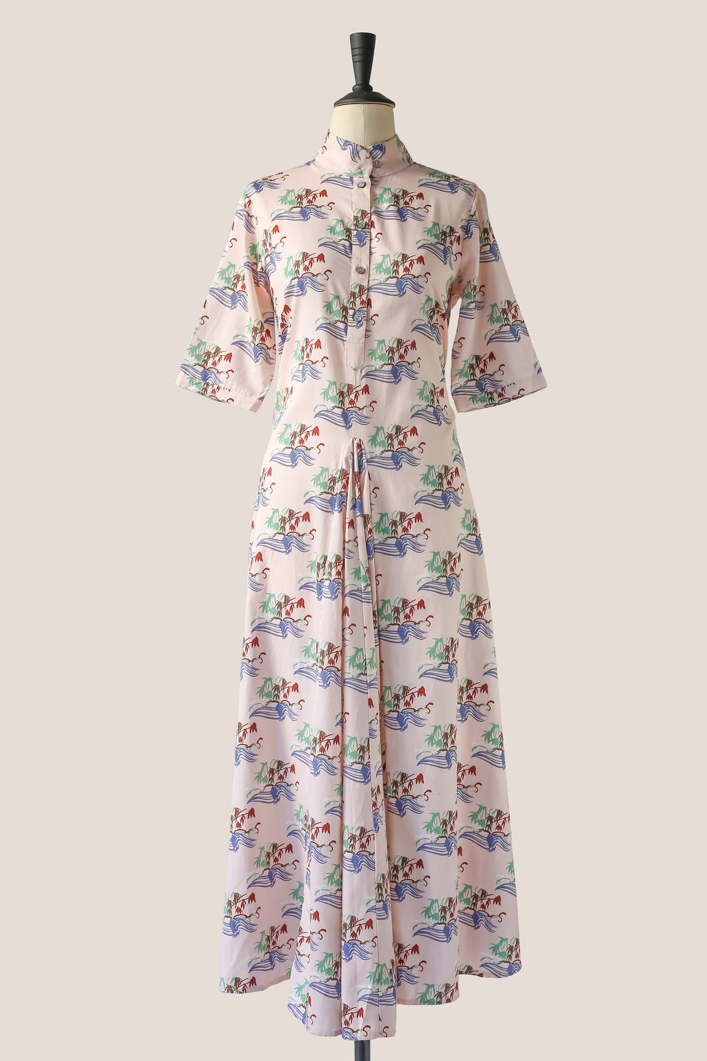 Maxi Dress - Bamboo Sticks