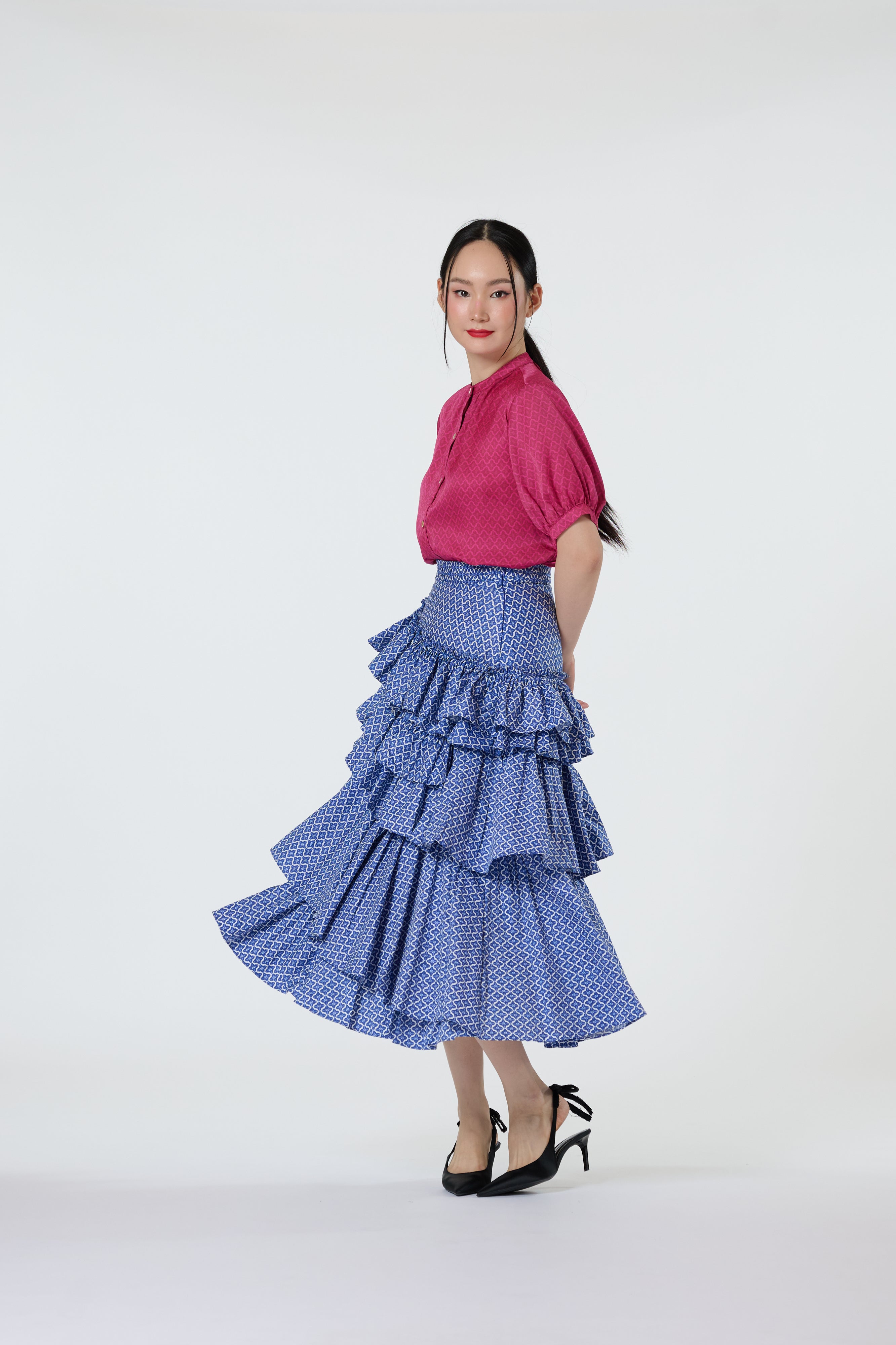 Daniela Top - Sharp In Style Magenta