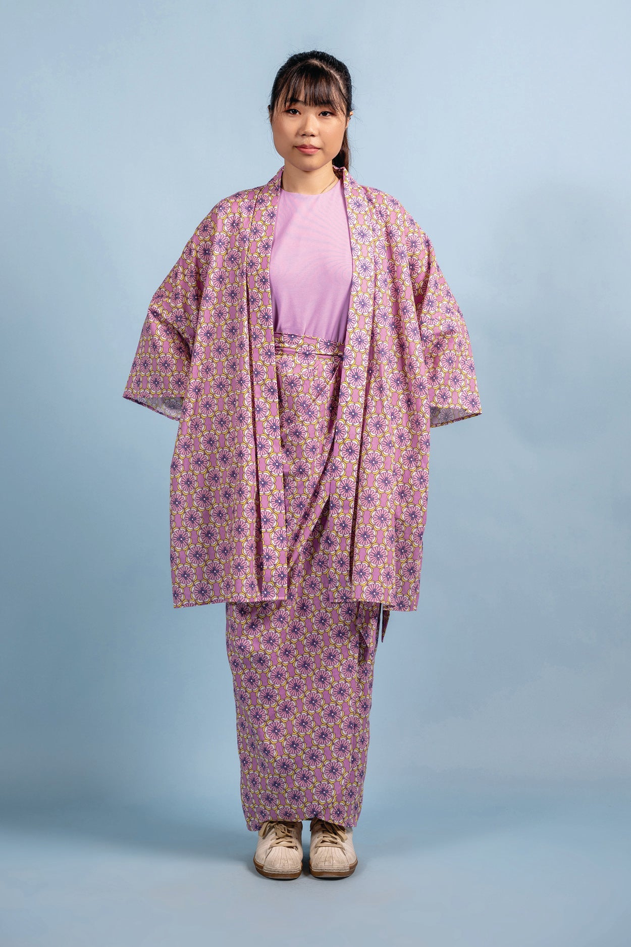 Kimono Kebaya - Paper Petals Lavender (Top only)