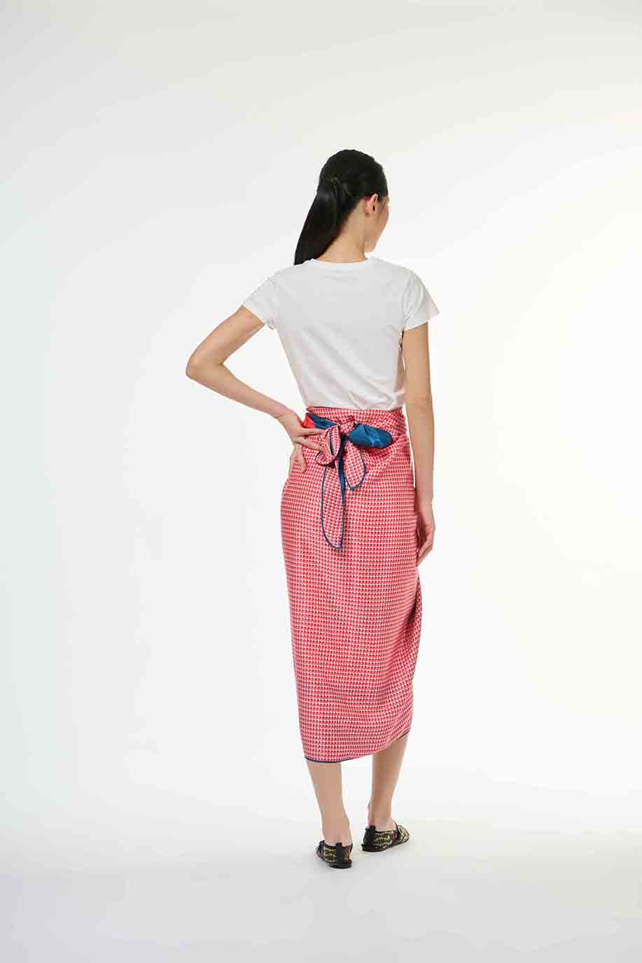 Reversible Sarong - Dark Blue Soya