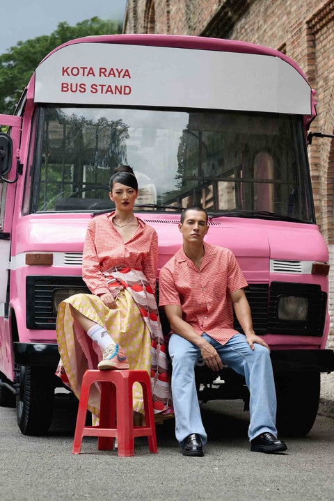 The Boss Shirt - Sila Duduk Red