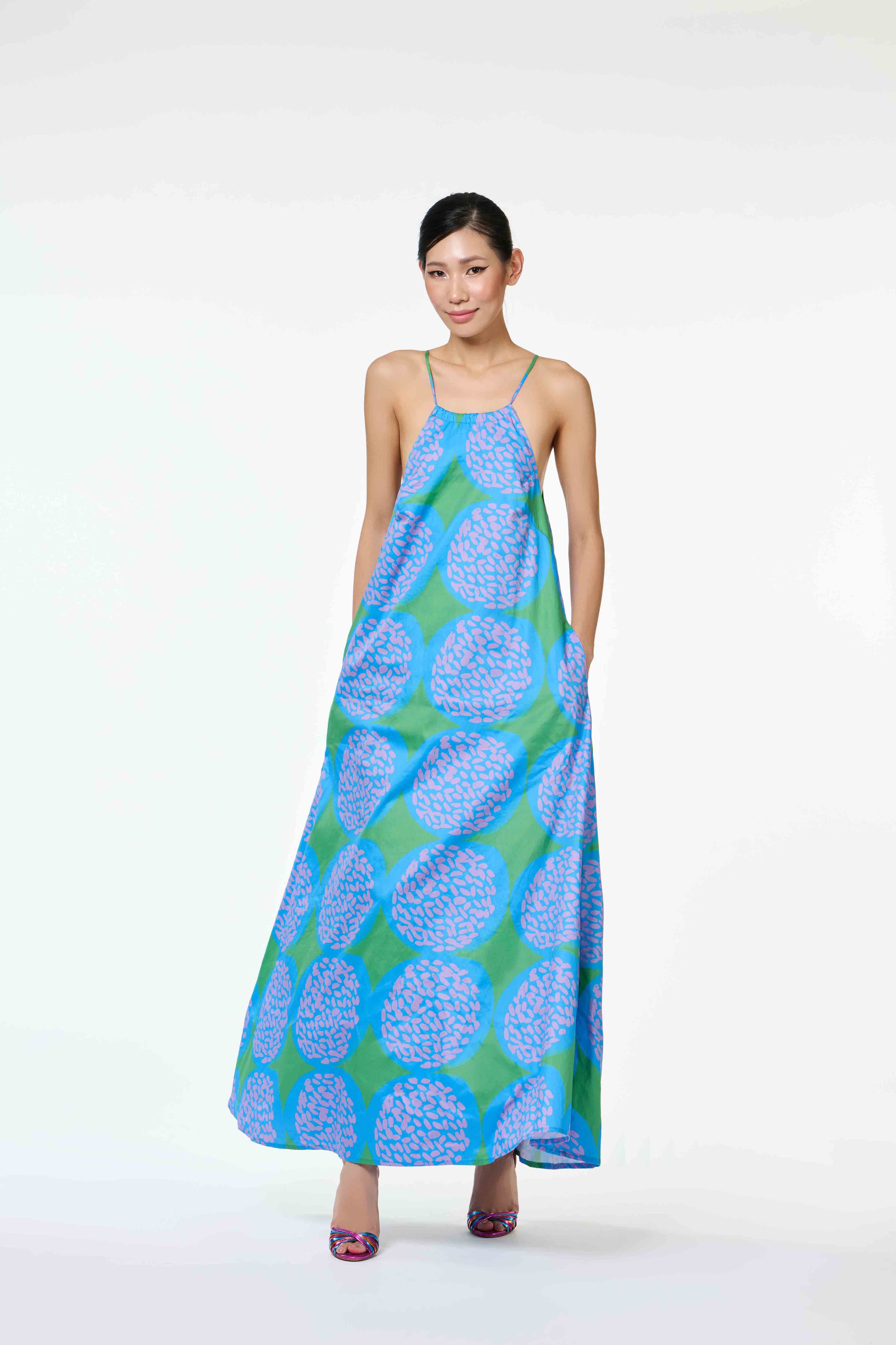 Halt Dress - Kuih Bom Grass Roots