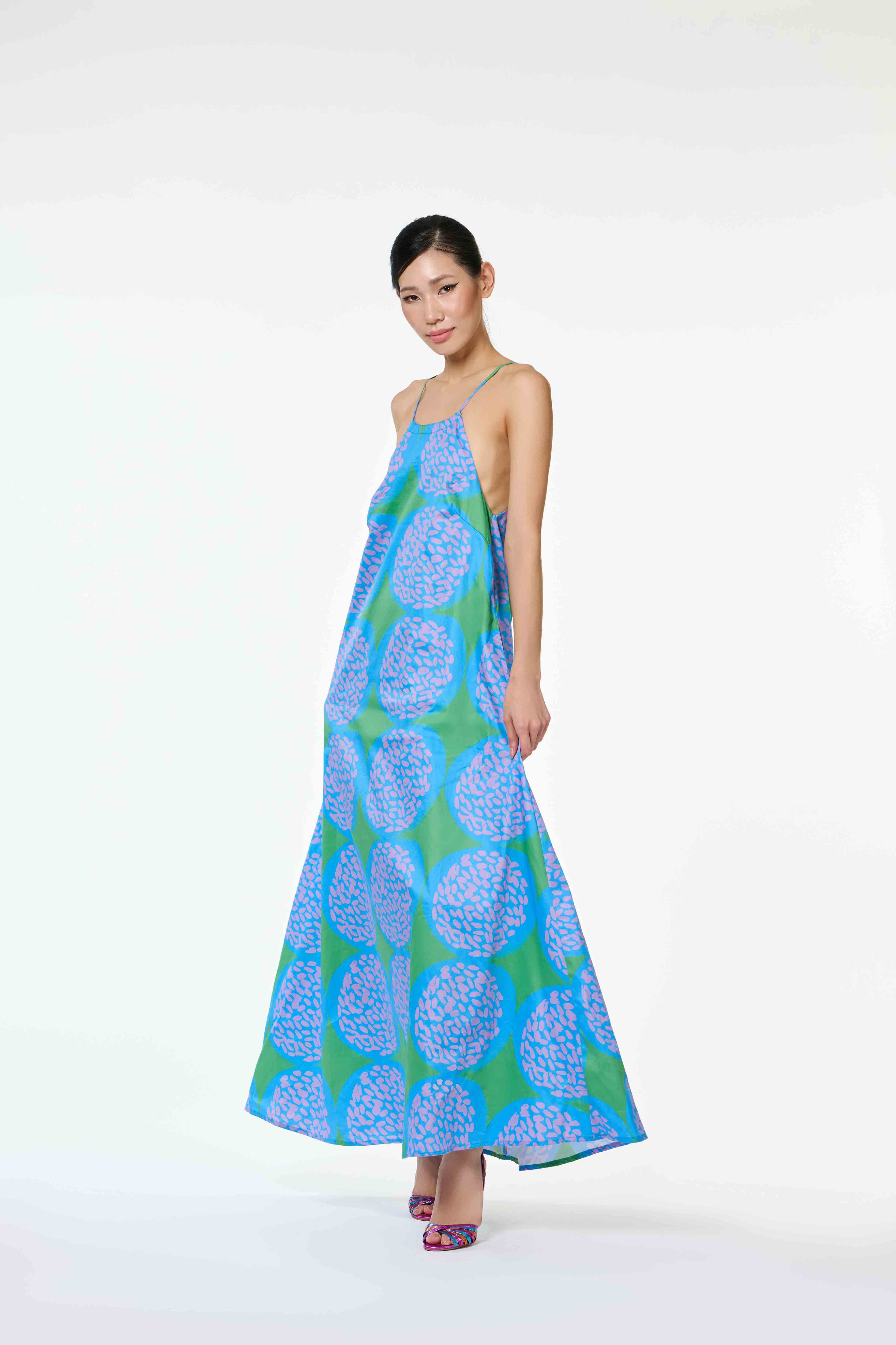 Halt Dress - Kuih Bom Grass Roots