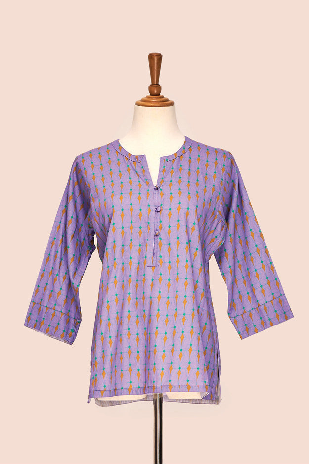 Delhi Top - Love For Lattice II Lavender