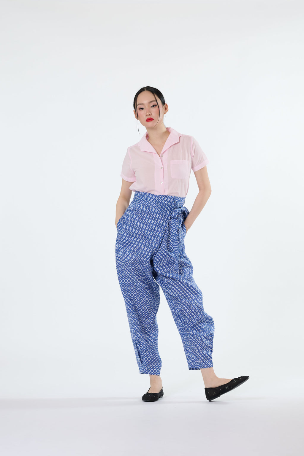 Narelle Trousers - Sharp In Style Blue