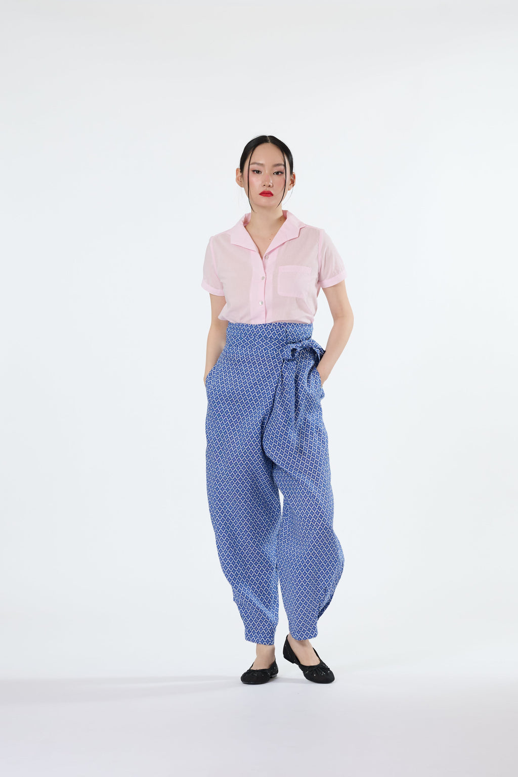 Narelle Trousers - Sharp In Style Blue