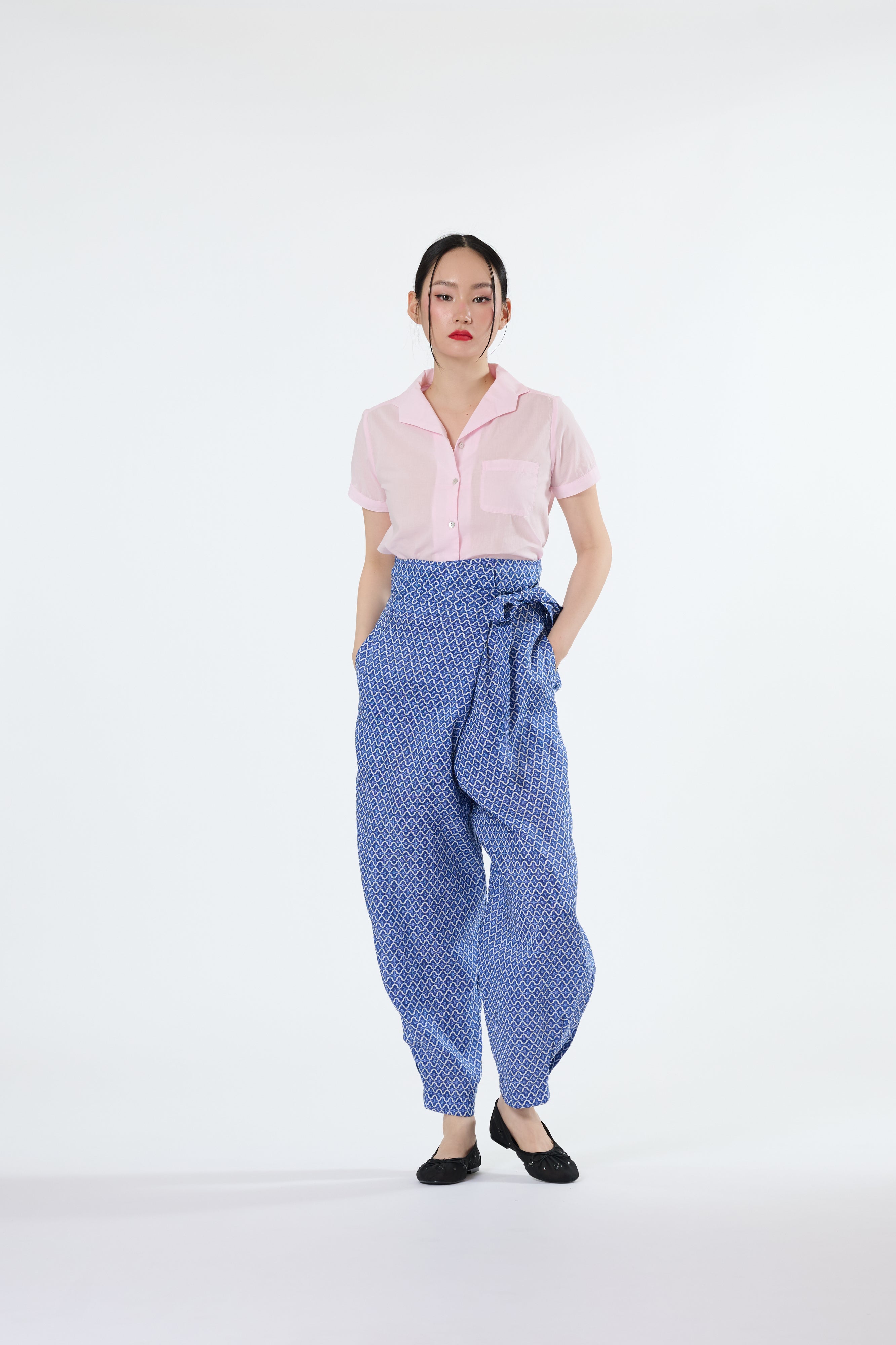 Narelle Trousers - Sharp In Style Blue