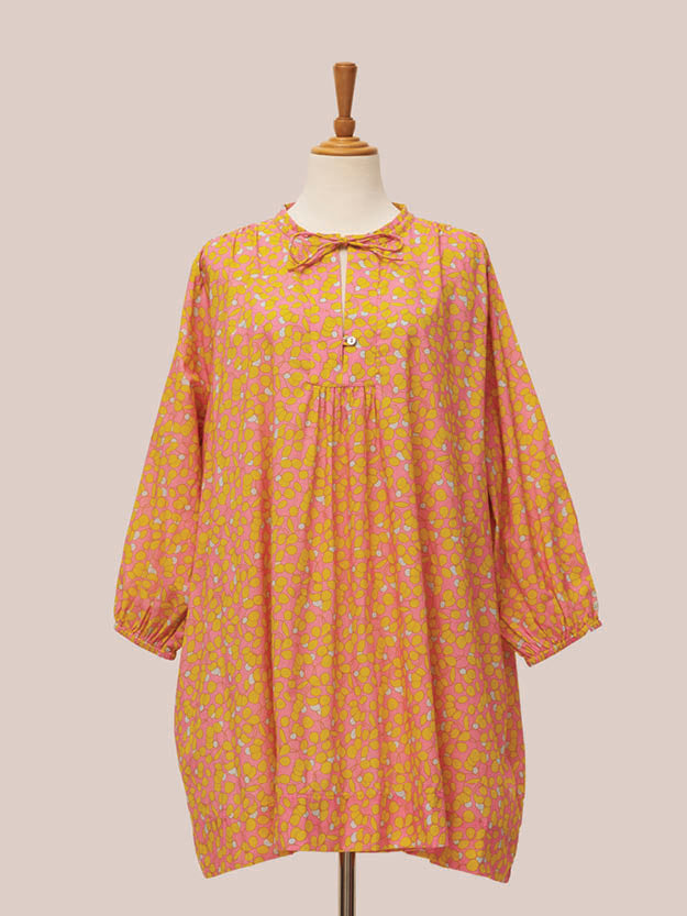 Daniella Tunic Long - Petals Super Lemon