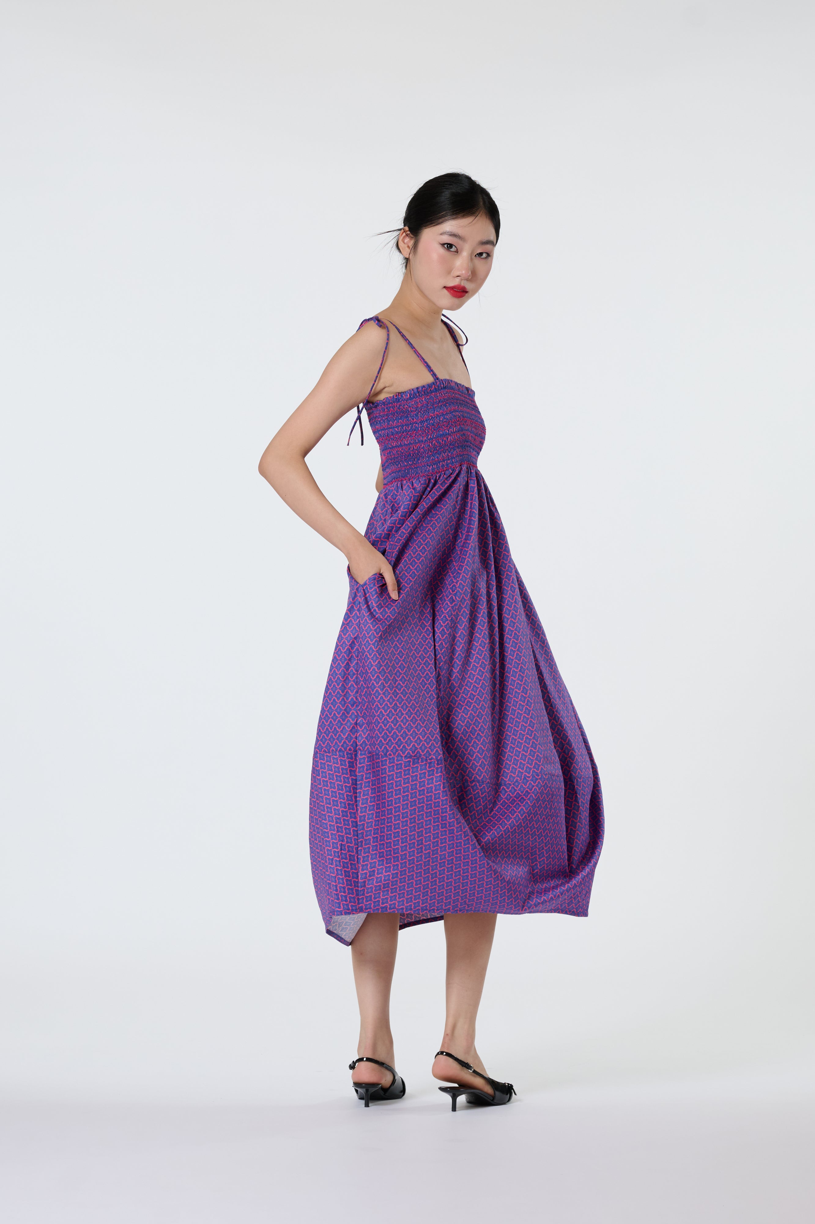 Smock Dress - Sharp In Style Pink