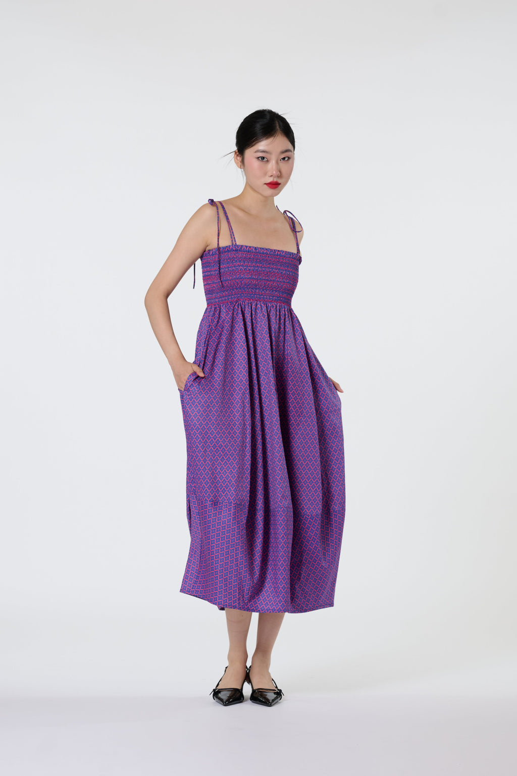 Smock Dress - Sharp In Style Pink