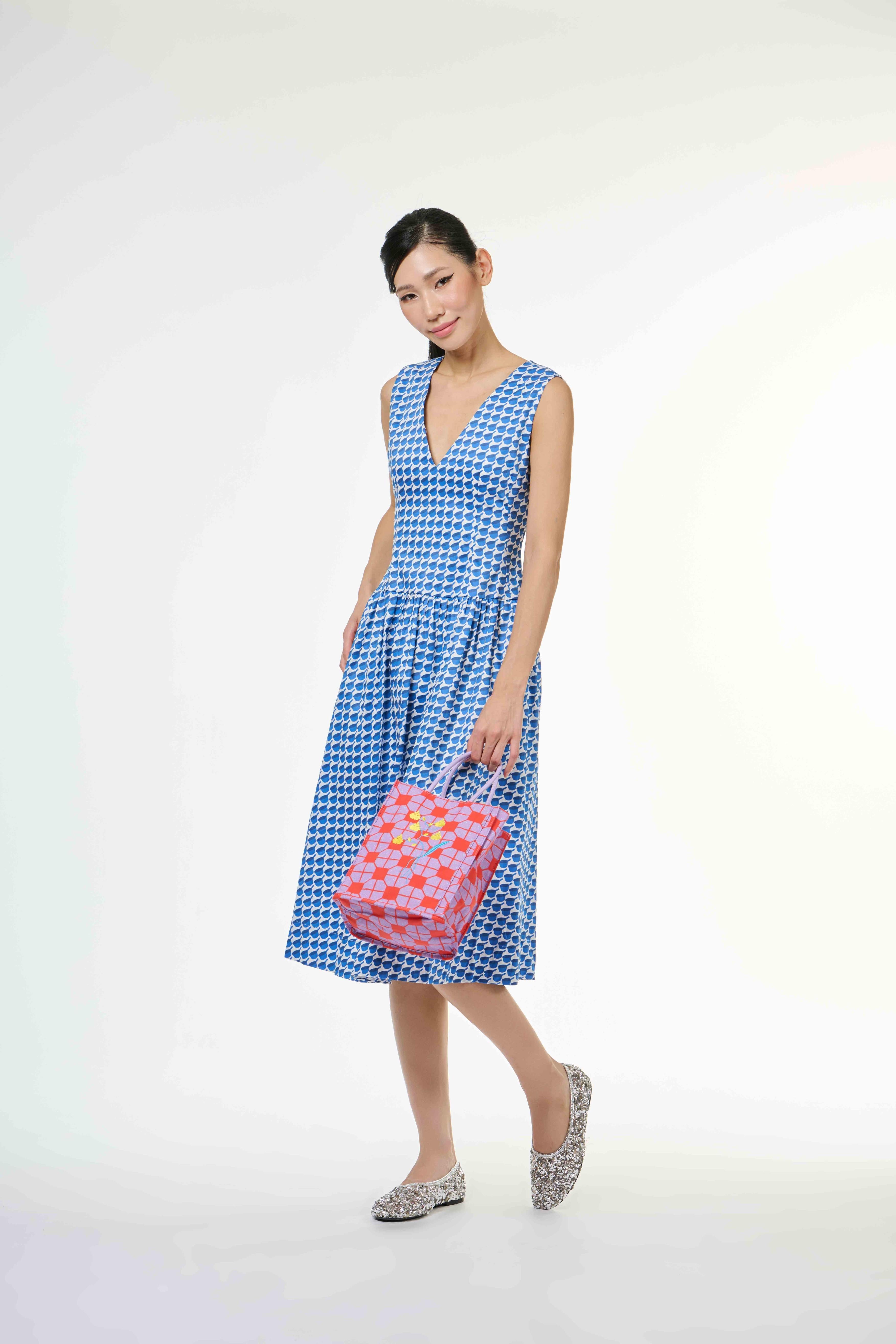 Show Time Dress - Mandi Blue