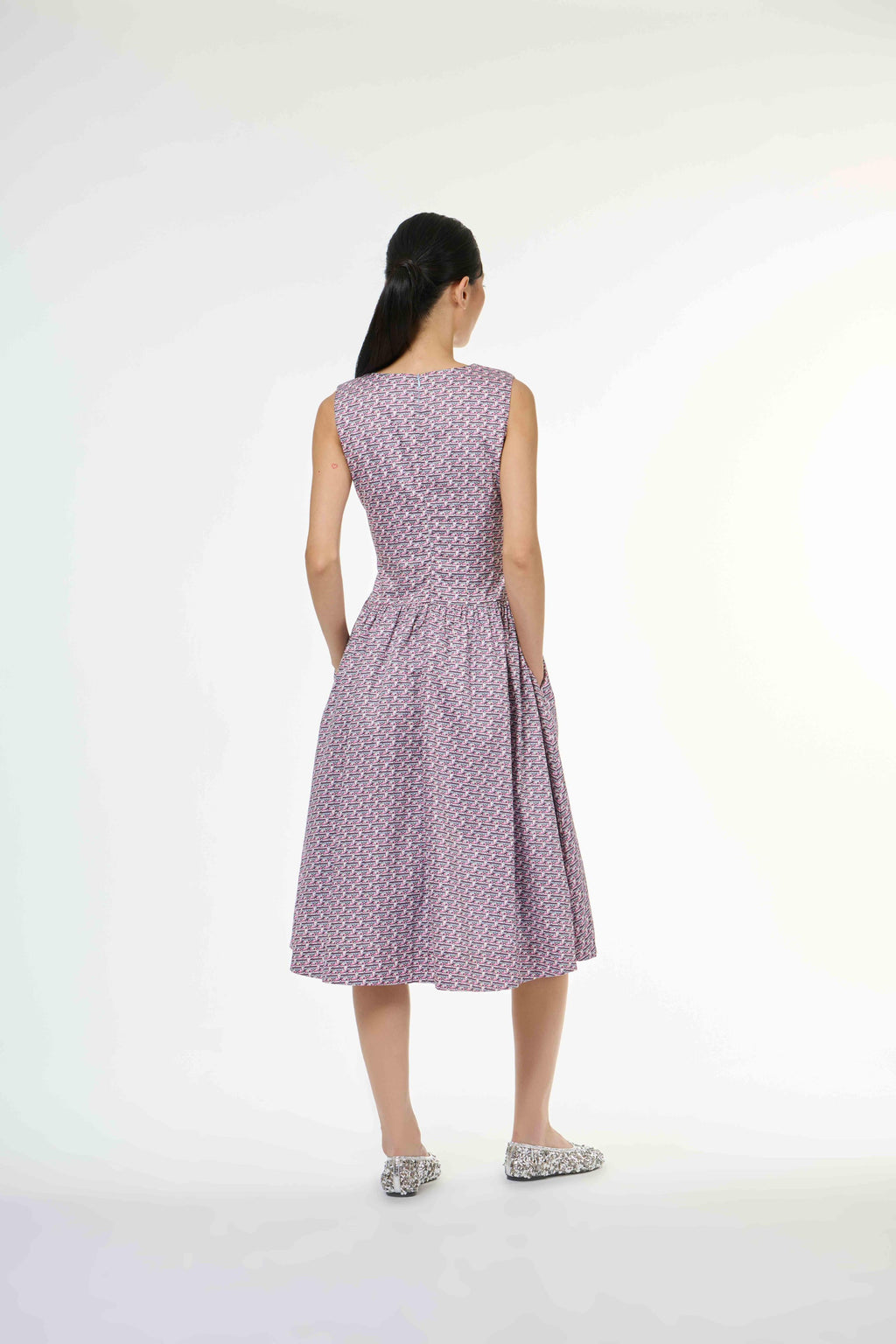 Show Time Dress - Bus Mini Pink