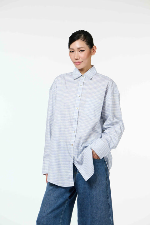 The Boss Shirt - Sila Duduk Blue