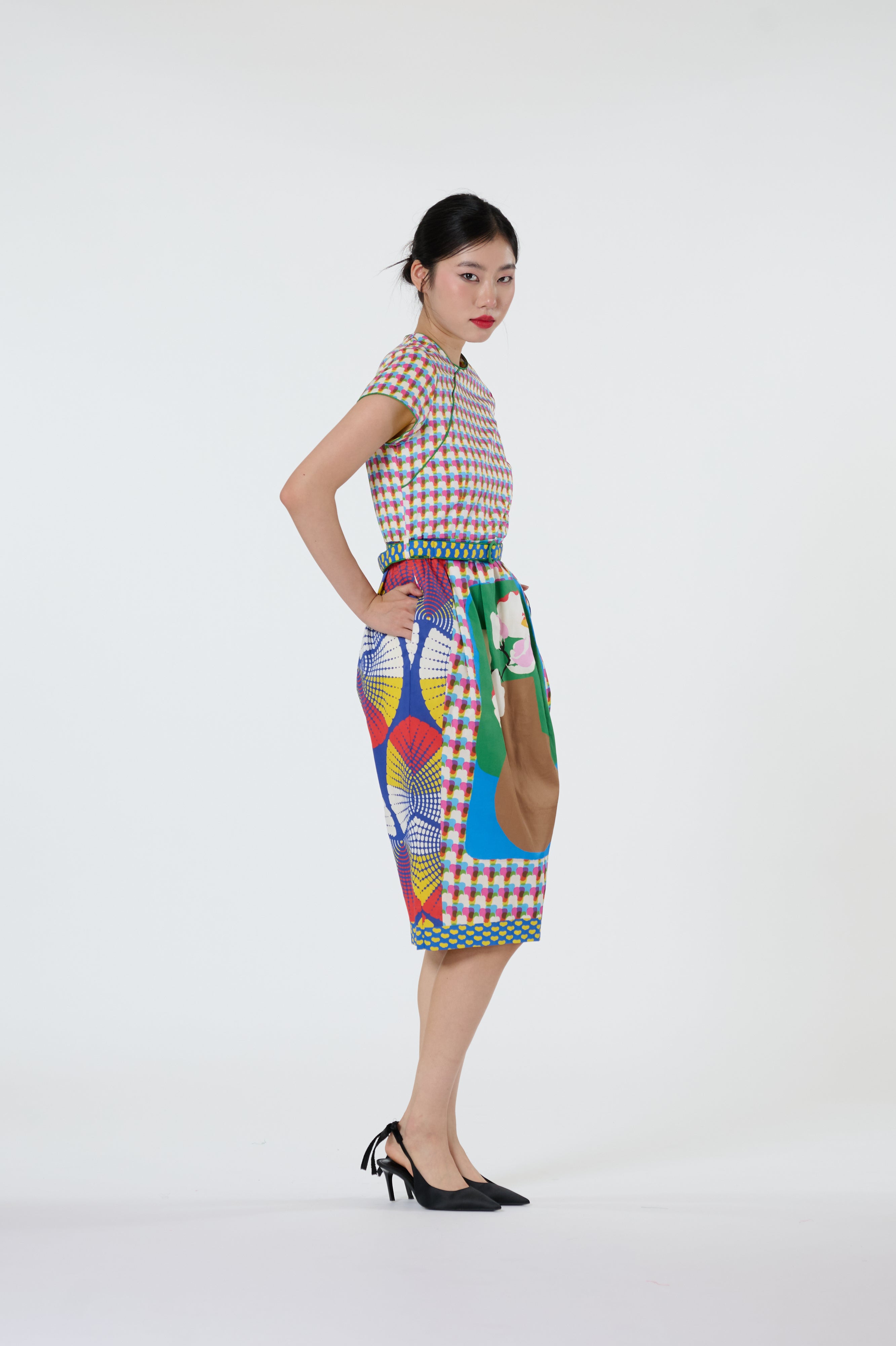 Tulip Cheongsam - White Love