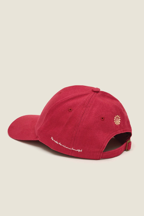 Bunga Raya Cap - Maroon – Nala International