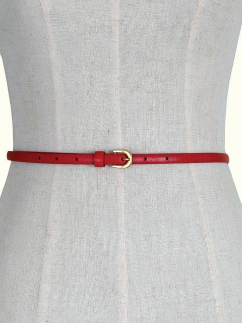 Ribbon Belt - Red – Nala International
