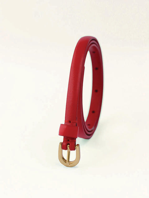 Ribbon Belt - Red – Nala International