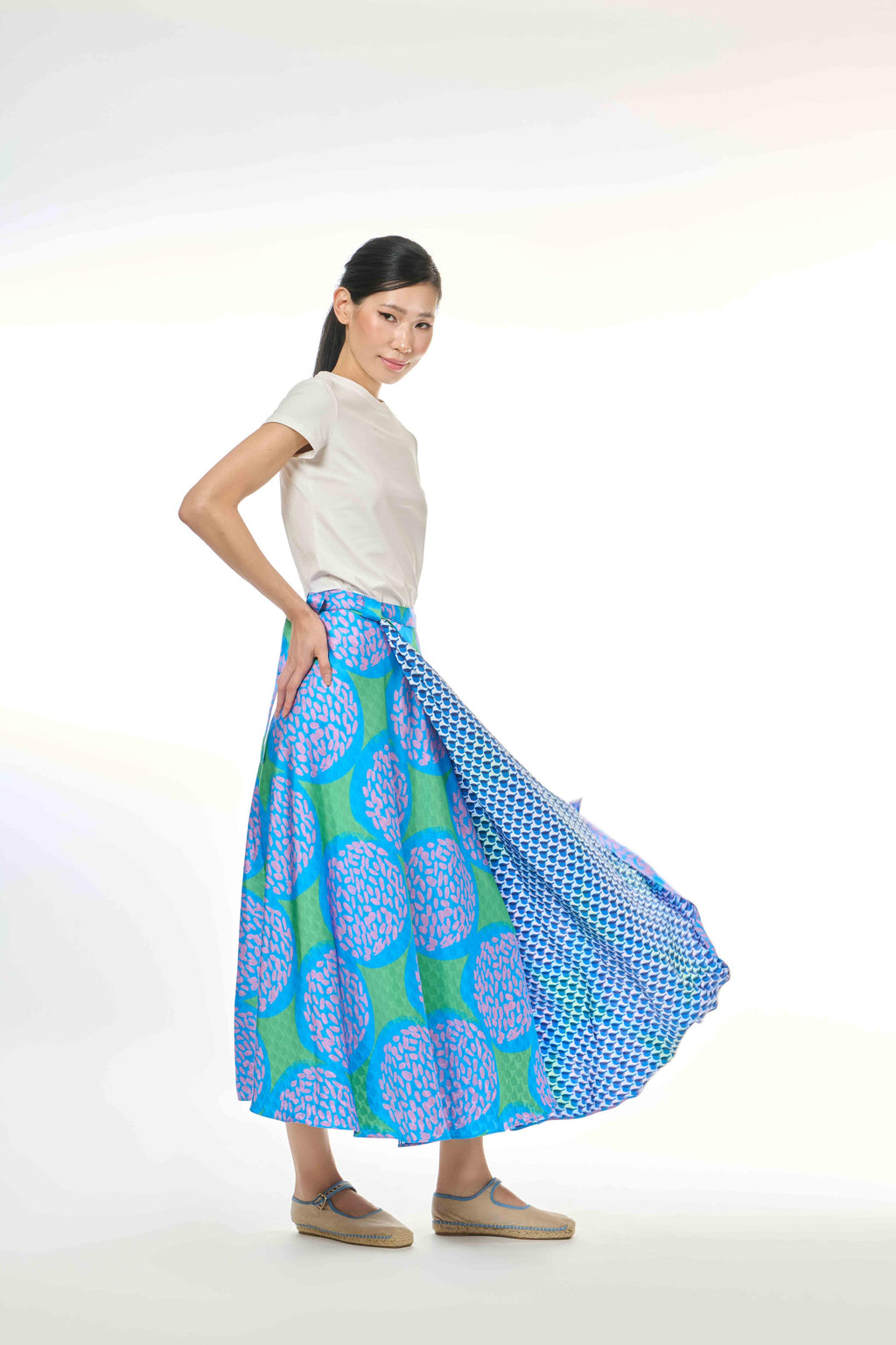 Wrap Skirt - Kuih Bom Grass Roots