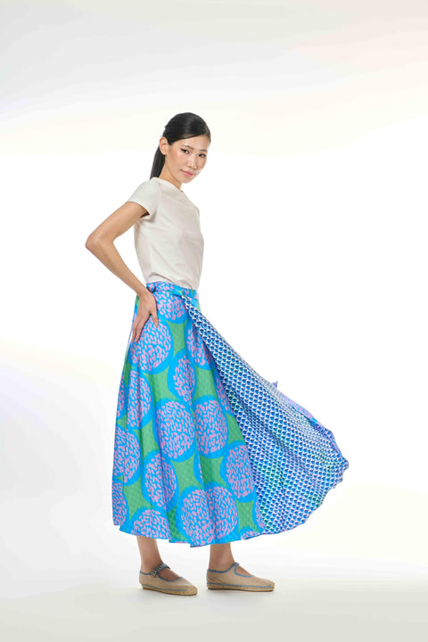 Wrap Skirt - Kuih Bom Grass Roots