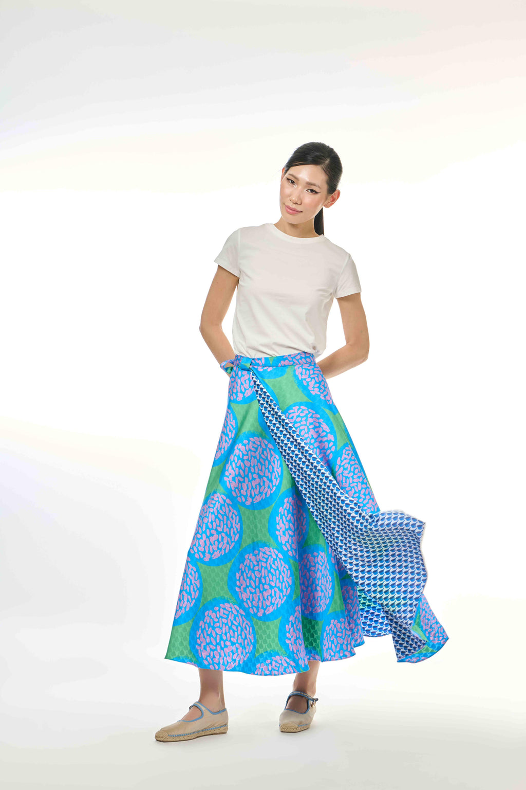 Wrap Skirt - Kuih Bom Grass Roots