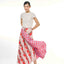 Wrap Skirt - Tapau Tiles Chilli Pepper
