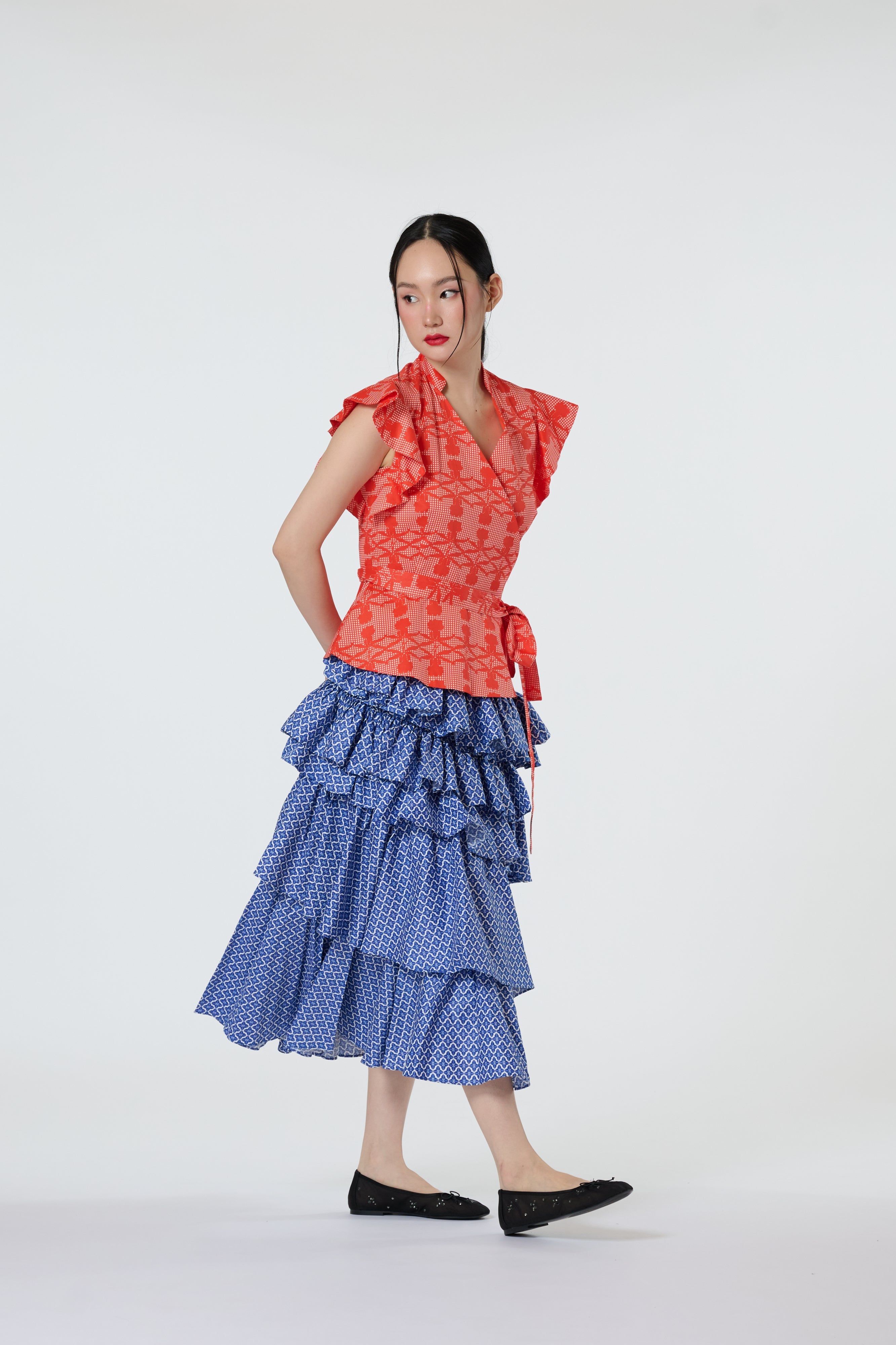 Barcelona Skirt - Sharp In Style Blue