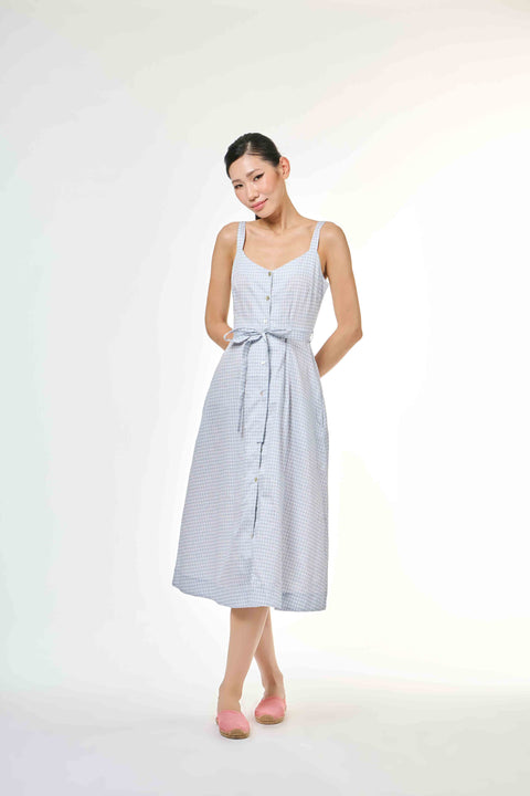 Zuzu Dress - Sila Duduk Blue