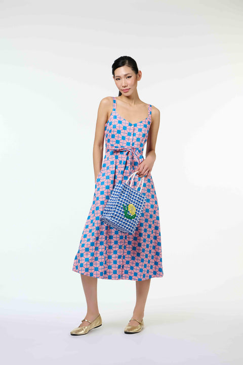 Zuzu Dress - Tapau Tile Pink