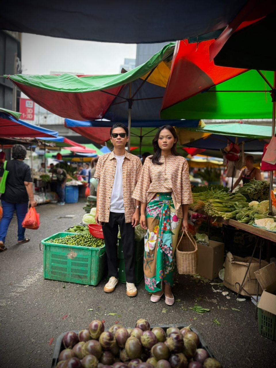 Men's Shirt - Ixora Brown
